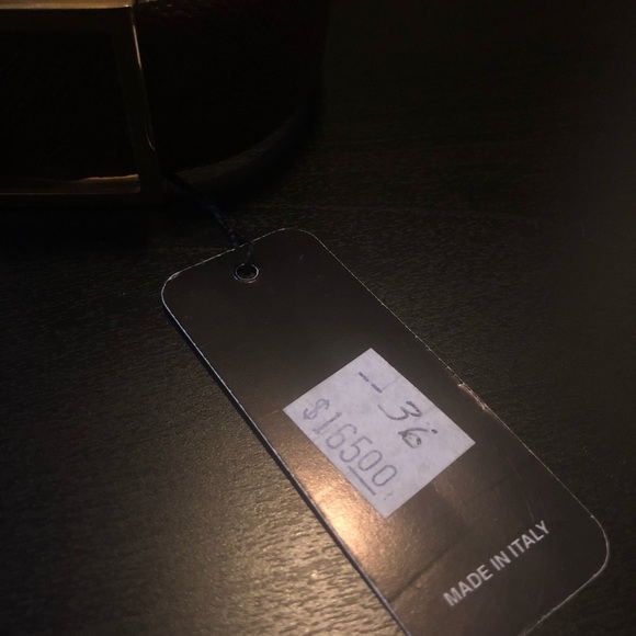 Erreghe leather belt 36 - Picture 3 of 7